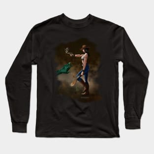 Gunslinger with machete Long Sleeve T-Shirt